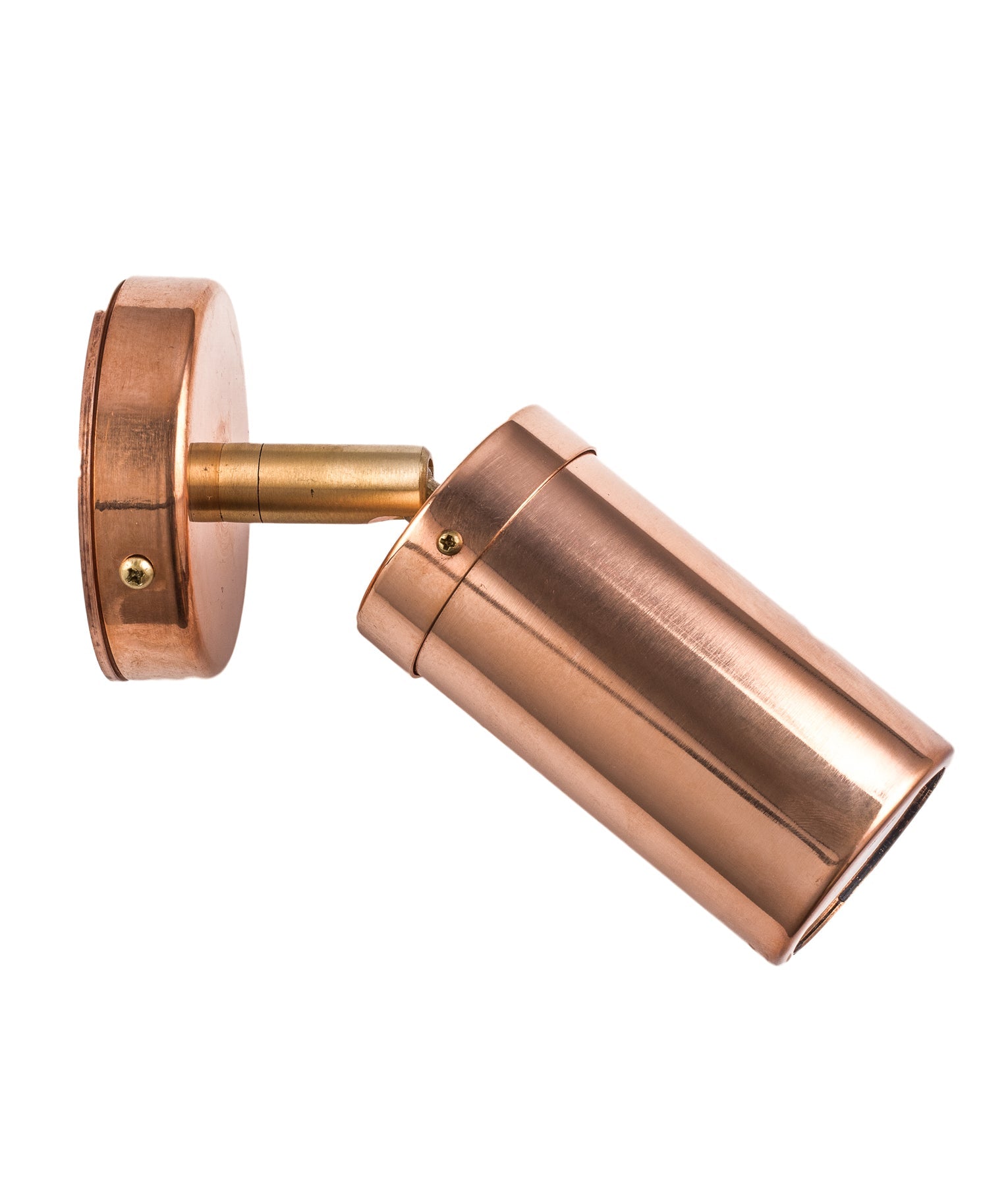 Hot Sale GU10 Lightweight Copper Exterior Wall Pillar Spot Lights IP54