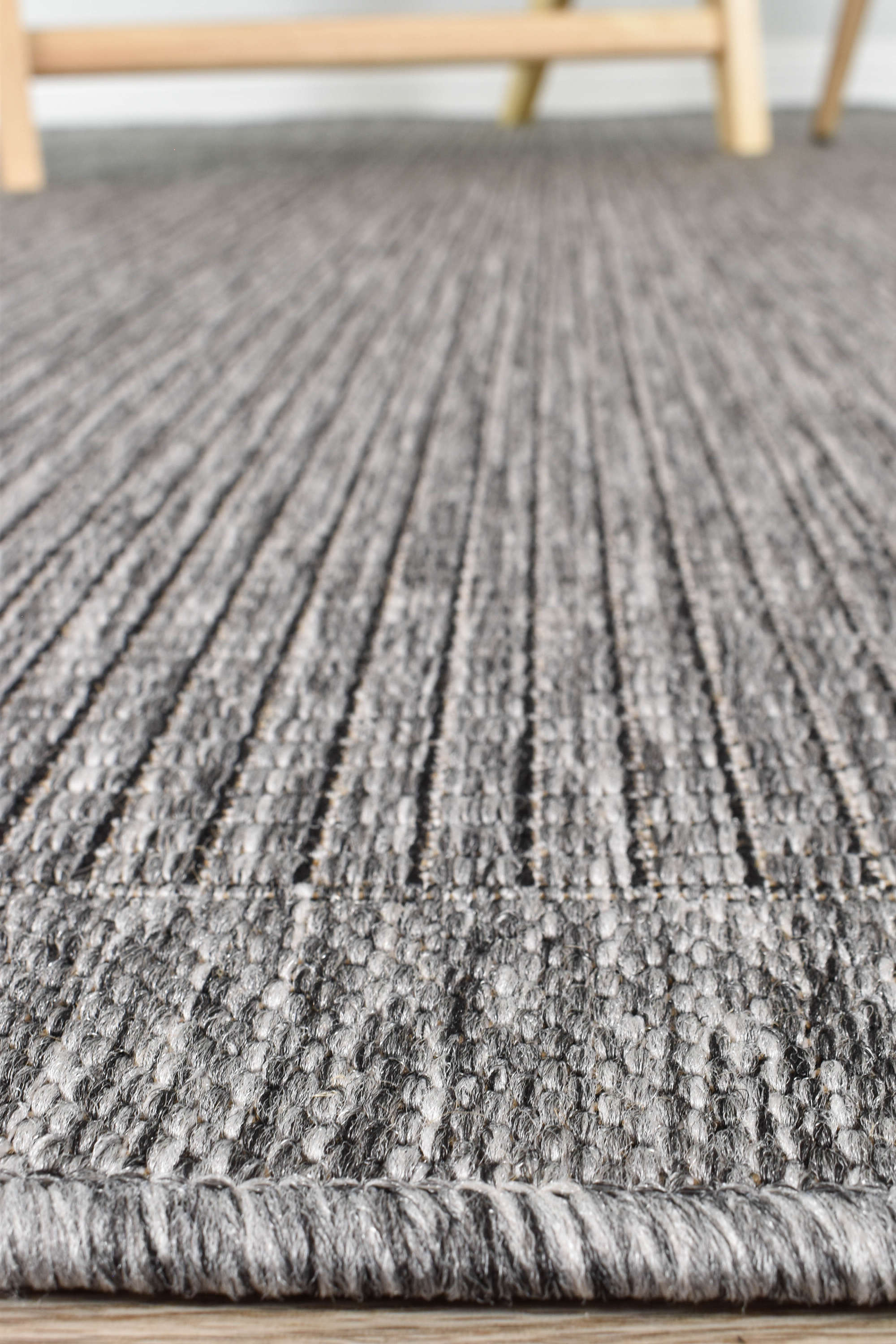 Durable Dark Grey Alaska Rug in Various Sizes - 1303 - DM9E