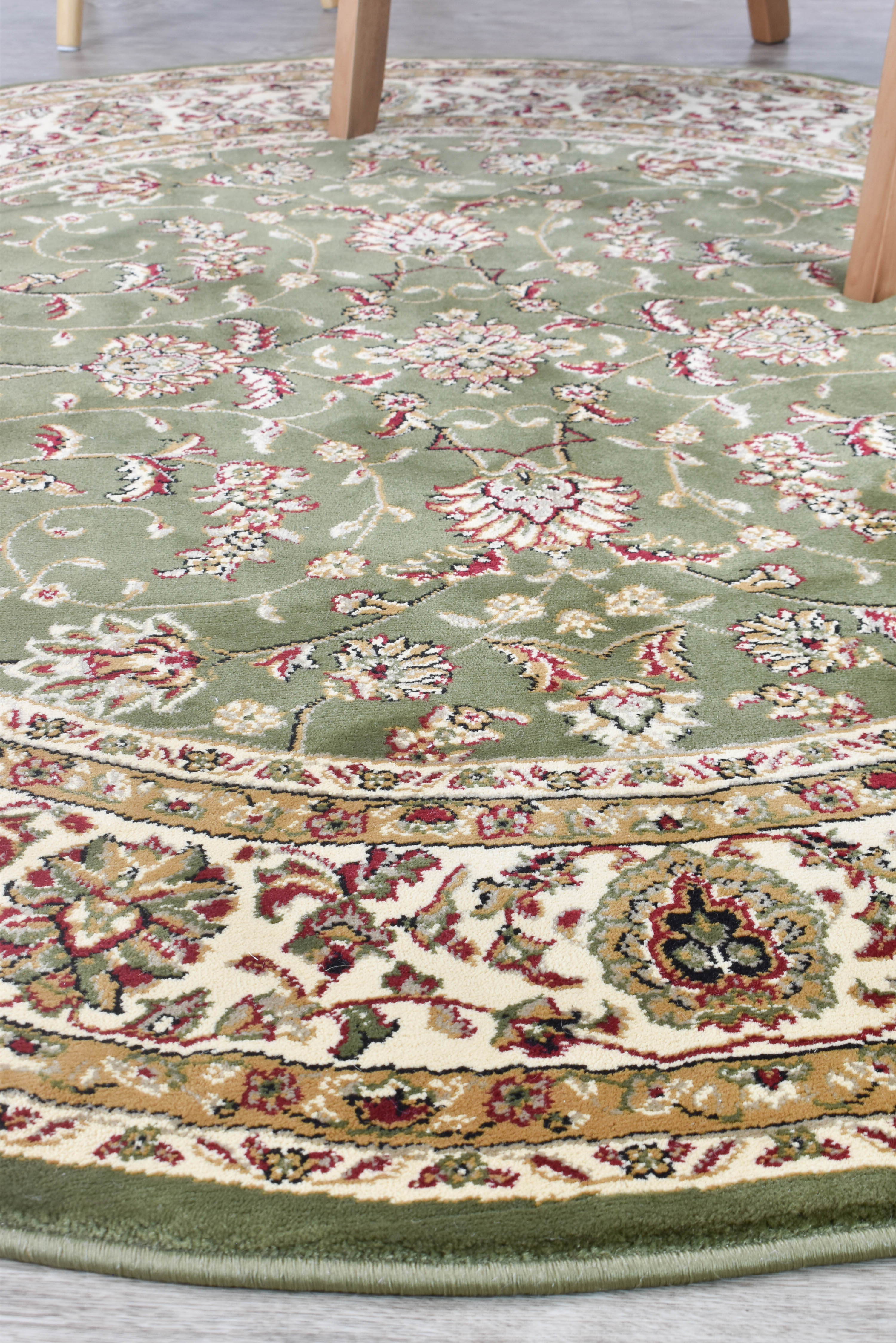 Hot! Granada 79 Green Runner Rug