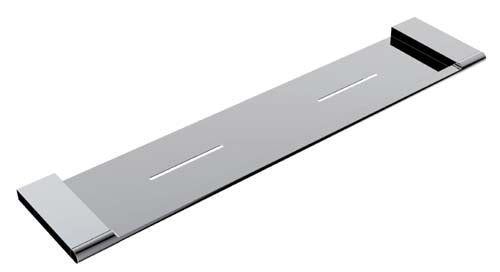 Chrome Geo Shelf - On Clearance