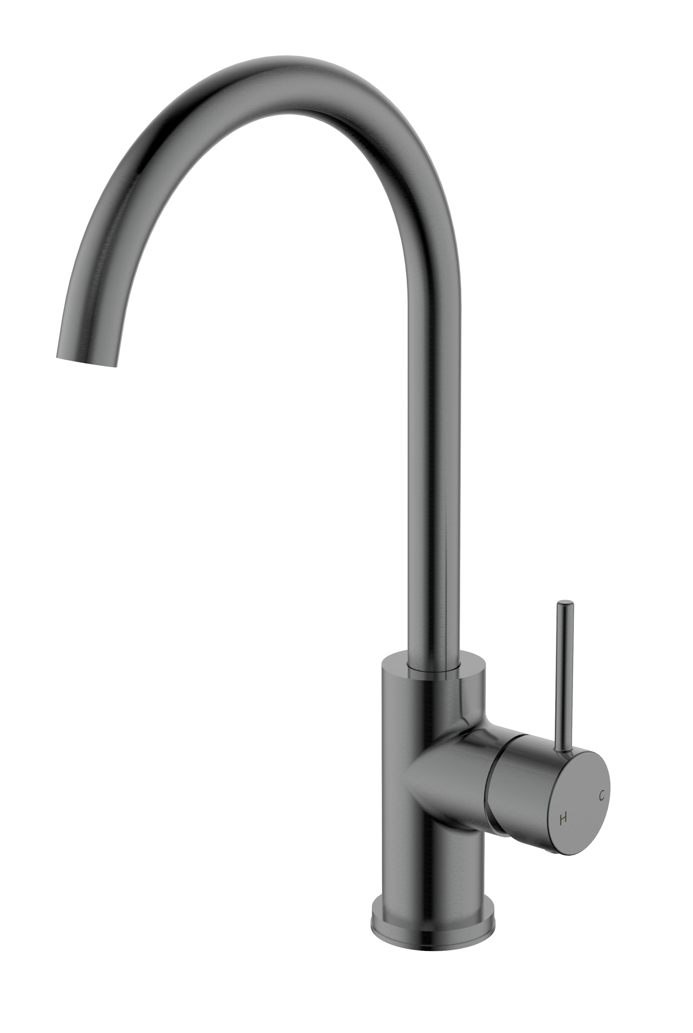 Hali Brushed Gun Metal Sink Mixer - Great Deal