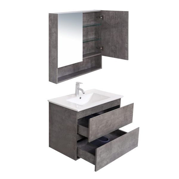Exclusive Offer! Luna 900mm Wall - Hung Plywood Bathroom Vanity for Elegant Storage