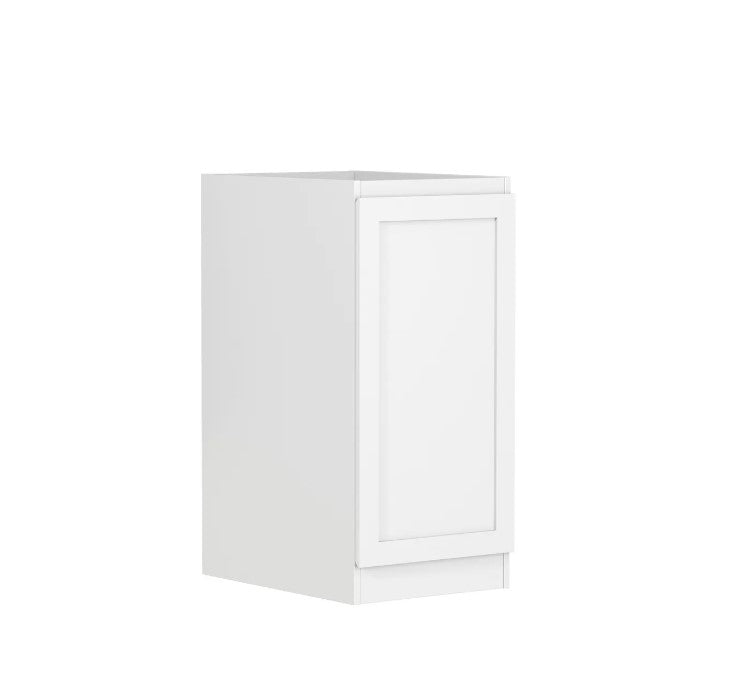 Hot Deal! Hampton White 415mm Laundry Base Cabinet with Internal Drawers