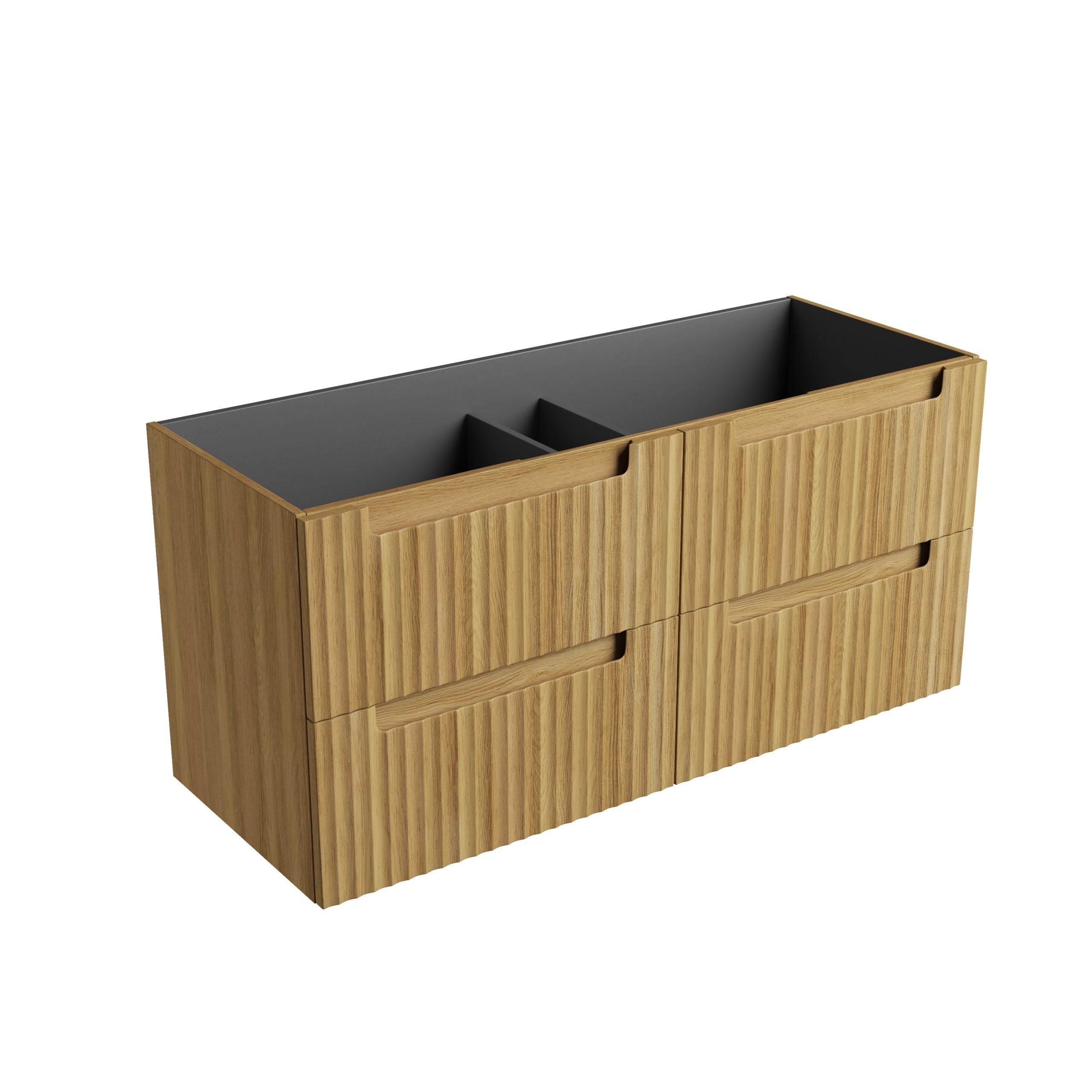 Lovina Tier Wall Hung Vanity in Harvest Oak - All Sizes Available