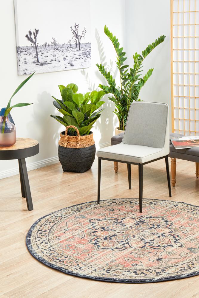 Hot Deal! Legacy Brick Round Polypropylene Rug