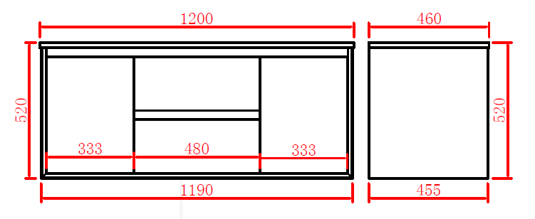 PETRA 1200mm Wall-Hung Bathroom Vanity with Single/Double Bowls - Stylish and Durable!