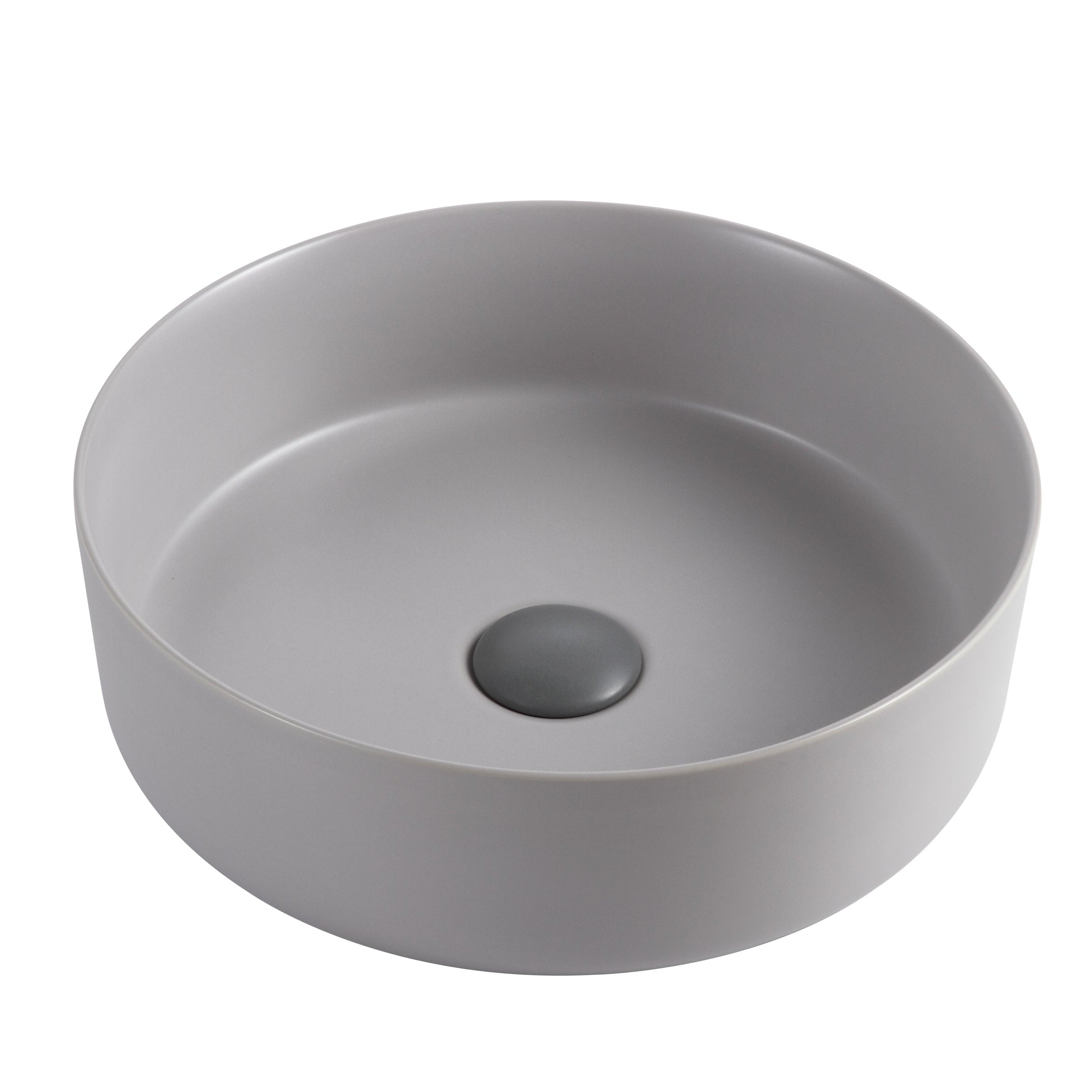 Hot Deal! ABS Round Matt Grey 360mm Basin