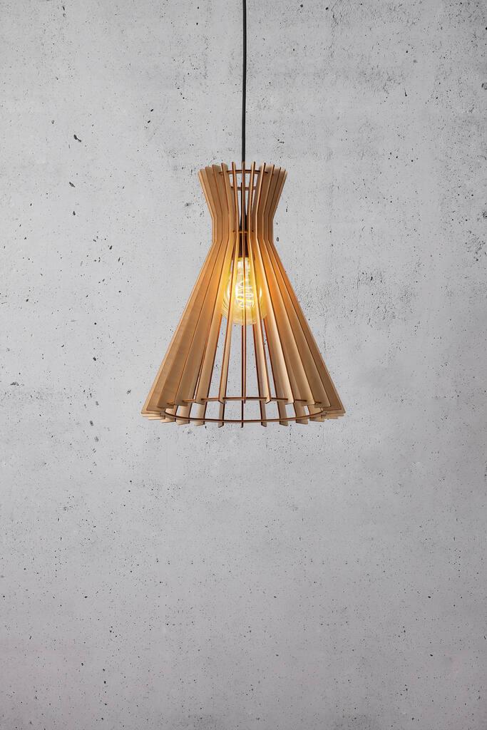 Nature-inspired Groa 34 Open Pendant Lamp with Beautiful Light-shadow Play