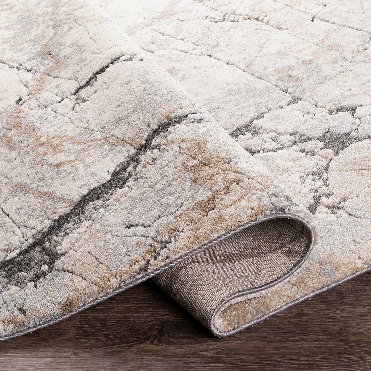 Discount Mineral 444 Stone Power Loomed Area Rug for Versatile Home Decor