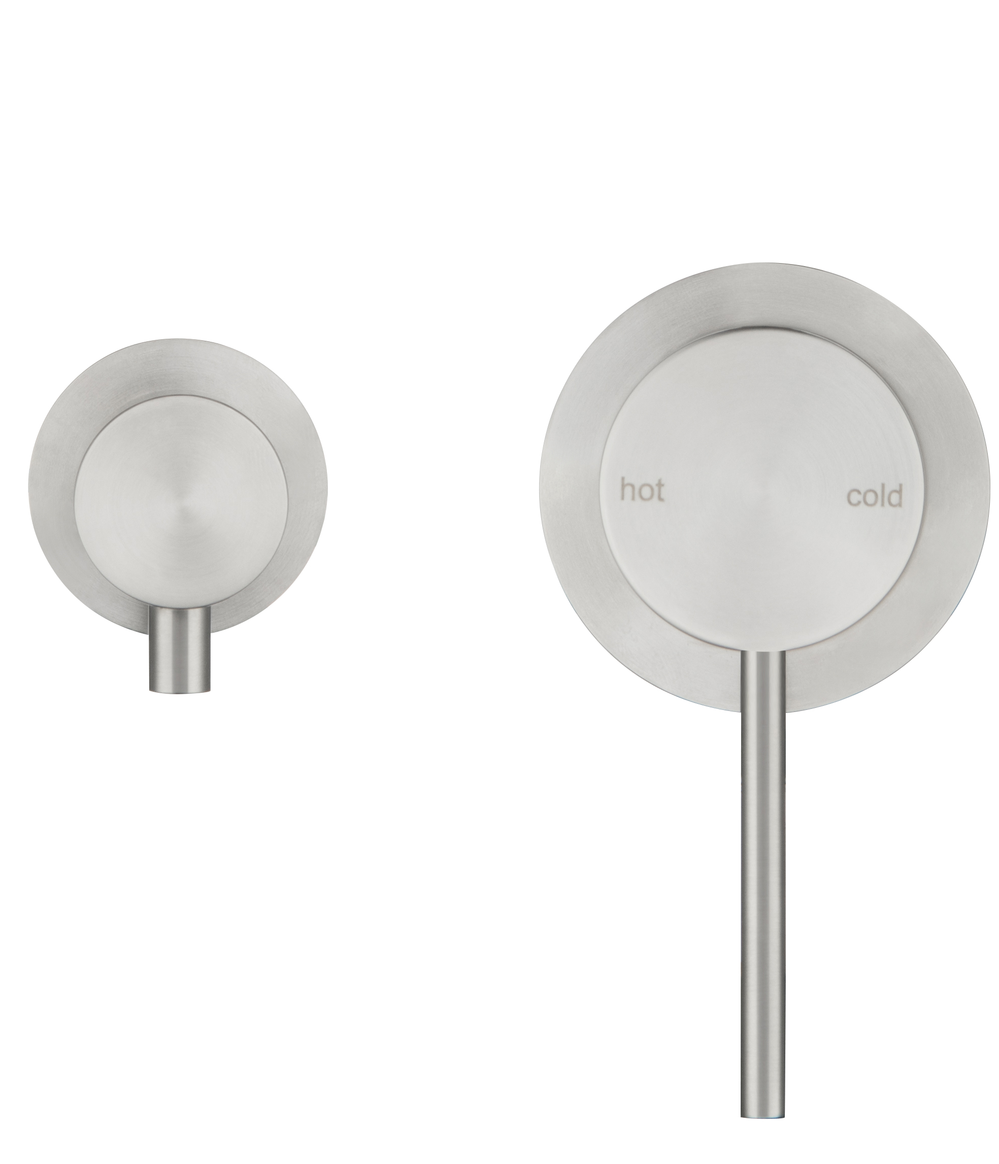Hot! Mica Sideways Shower Mixer with Diverter in Brushed Nickel