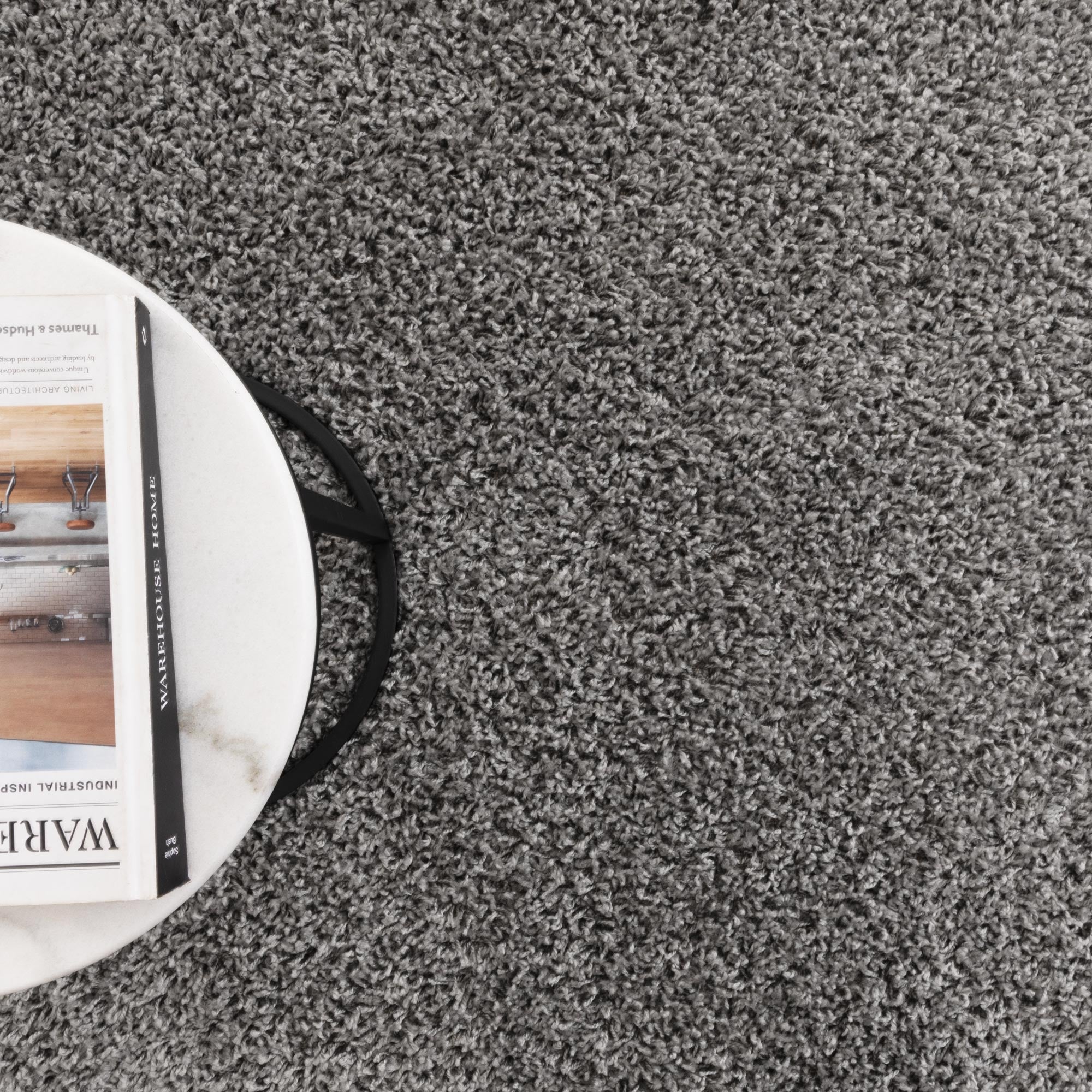 Exclusive Offer! Florence Machine-Made Shaggy Rug in Light Grey for Your Home