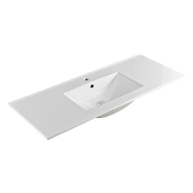 Poseidon Nova 1200mm Plywood Floor Vanity in Concrete Grey