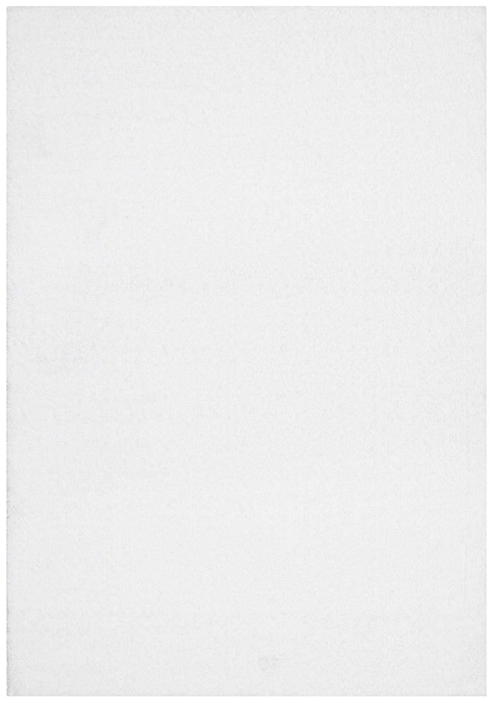 Hot Sale! Exquisite Angel White Polyester Shag Rug for Contemporary Interiors
