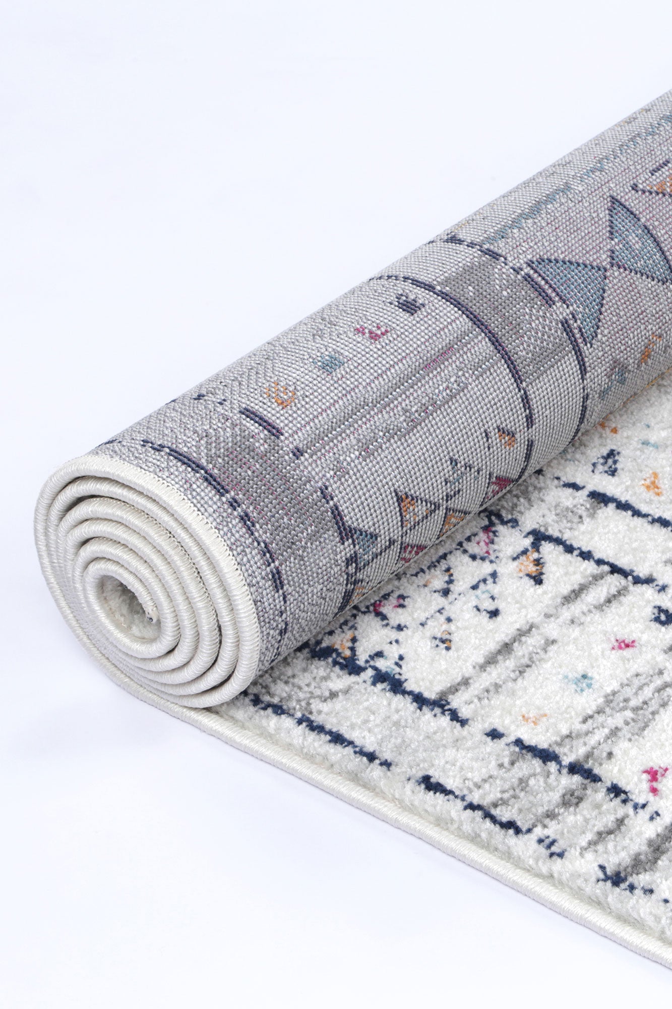 Durable Multi Tribal Polypropylene Rug from Turkey