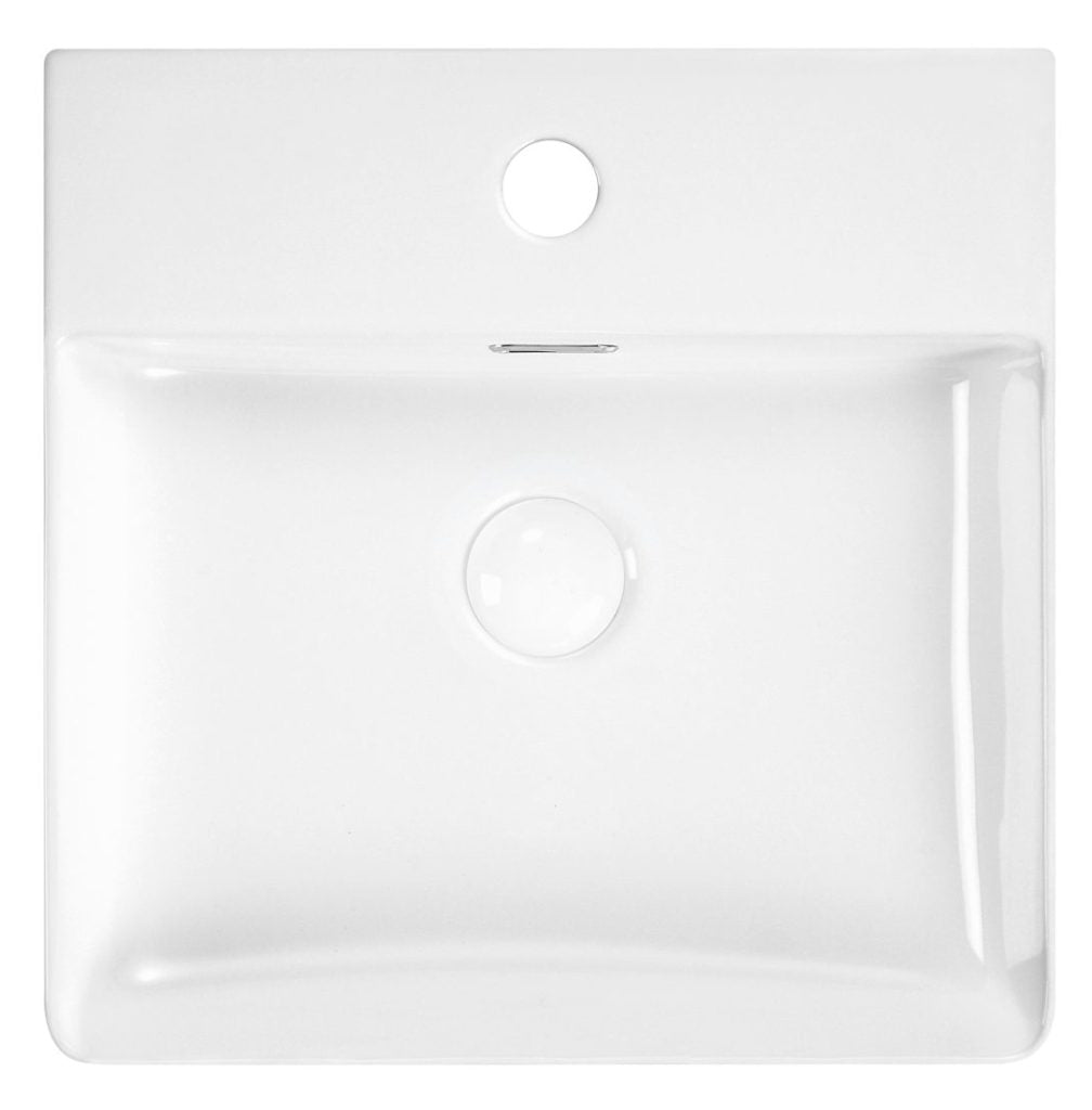 Hot Sale! Matte White 420 x 420mm Florentine Bathroom Basin for Small Spaces