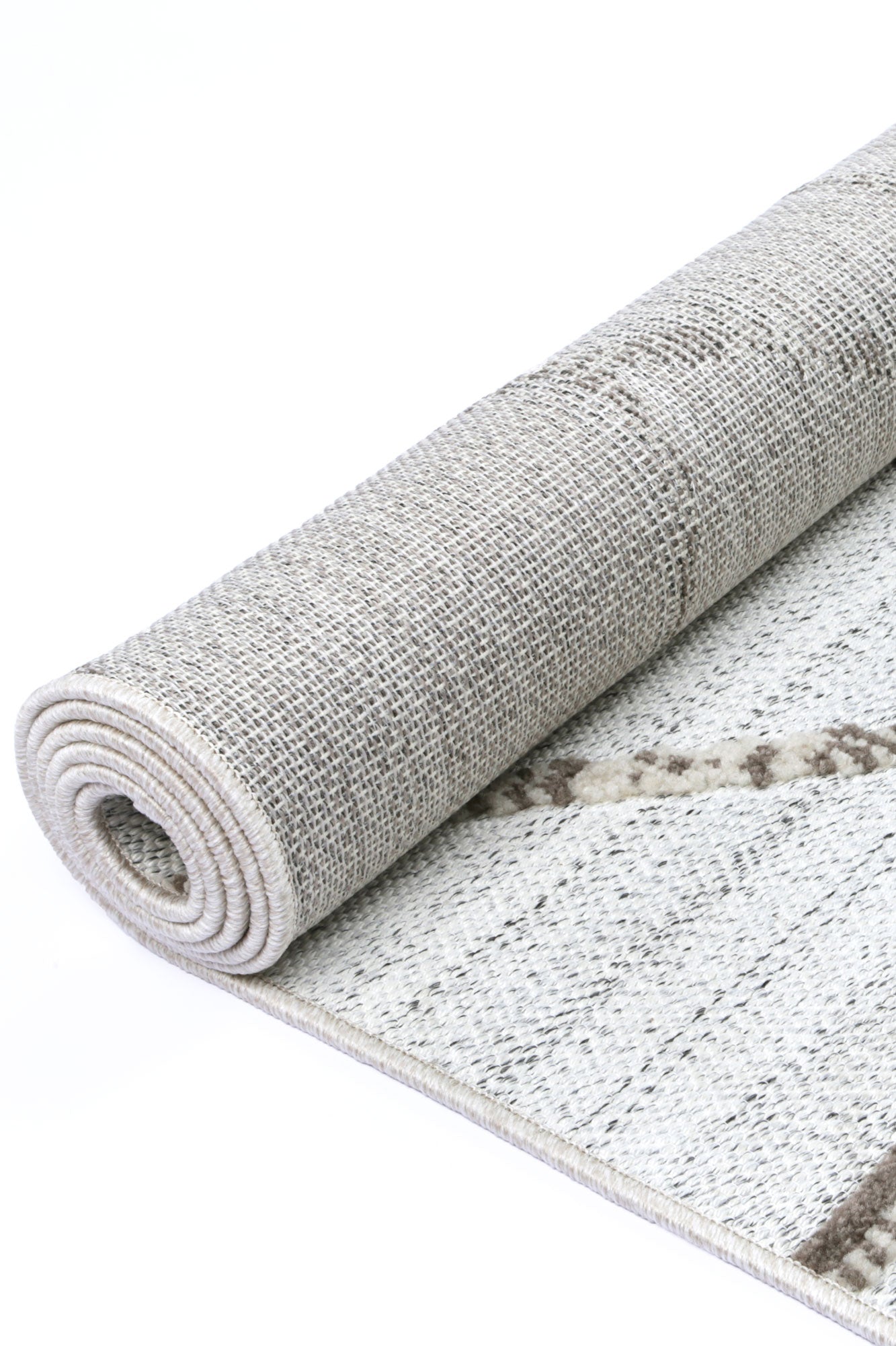 Hot! Nefeli Beige Geometric Polypropylene Rug