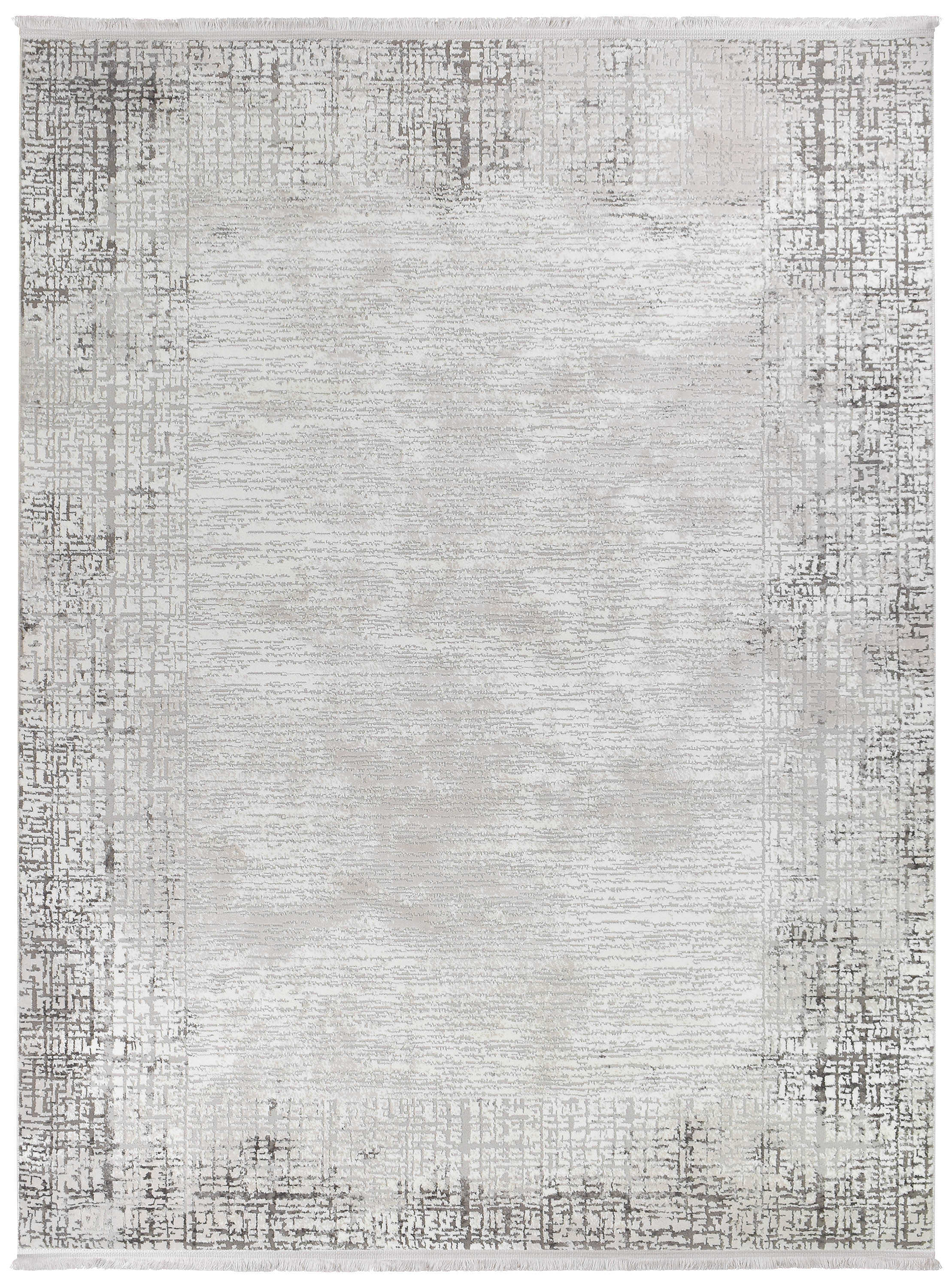 Amara 25420A Beige Elegant Non - shedding Cozy Rug