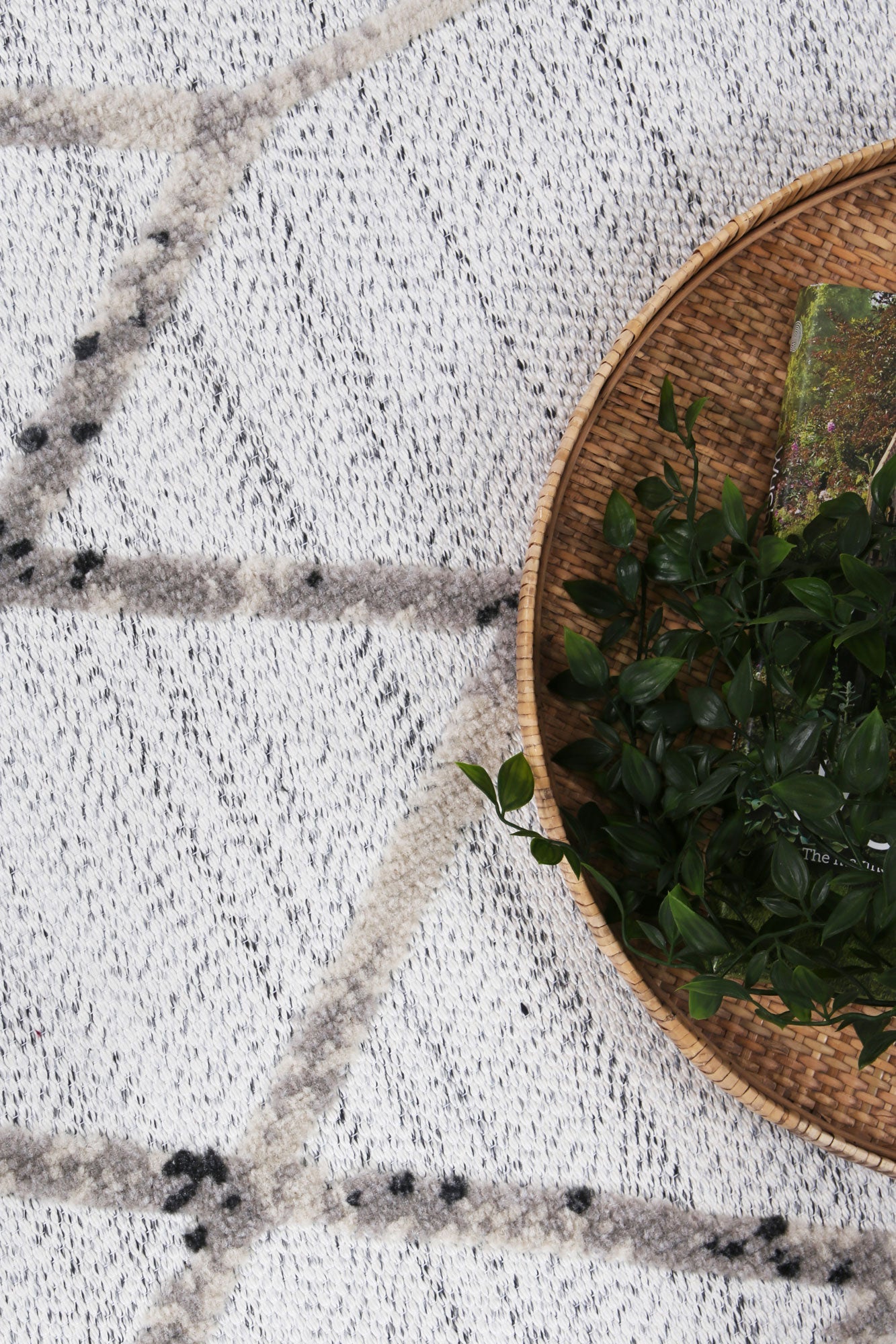 Hot! Nefeli Grey Diamond Polypropylene Rug