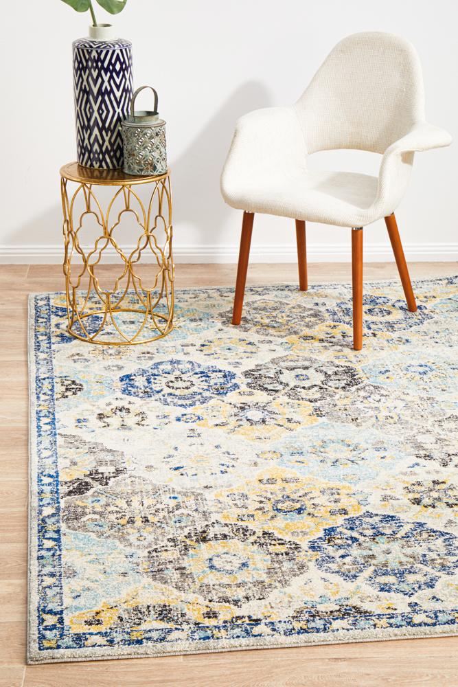 Hot Deal! Evoke Poppy Multi Transitional Area Rug