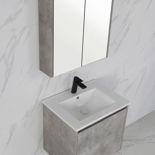 LOLA Grey Wall Hung Vanity - All Sizes Available