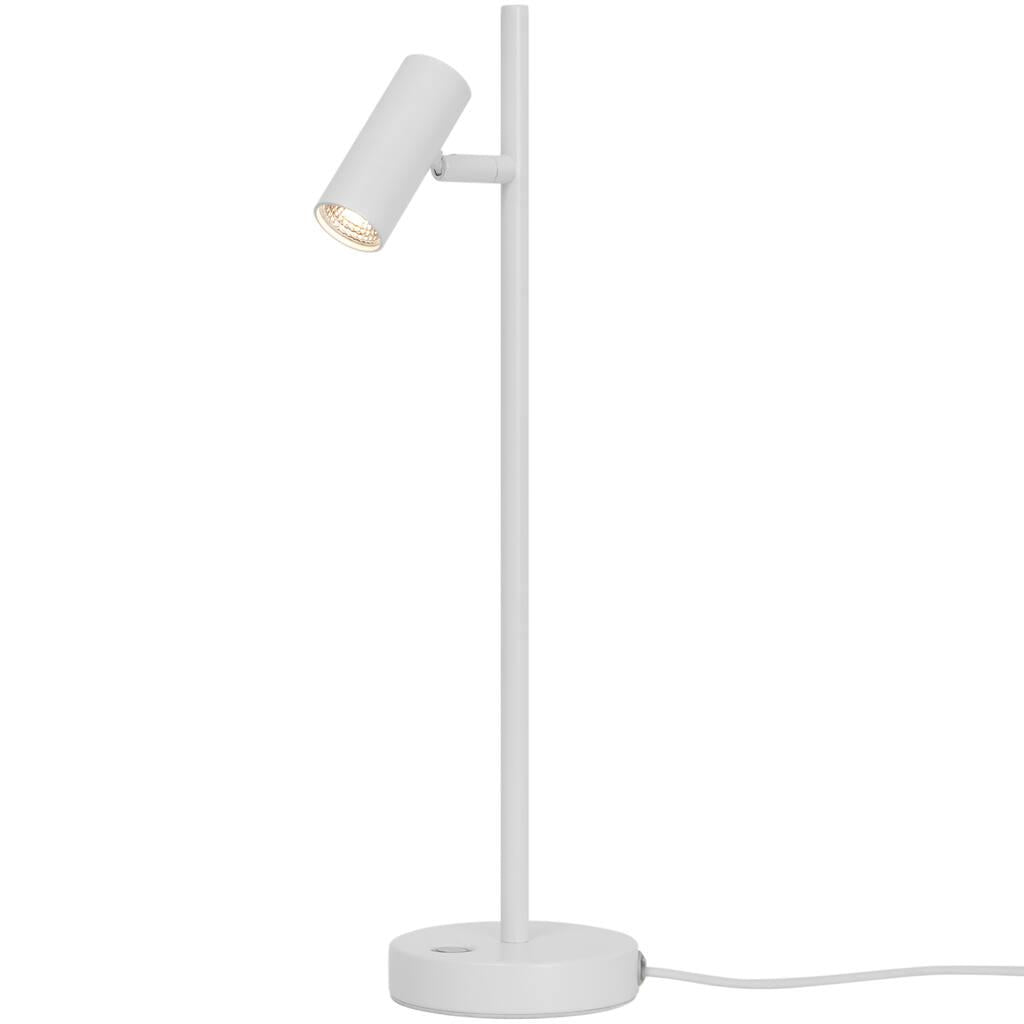 Omari Nordic-Style Table Lamp in Elegant Black and White
