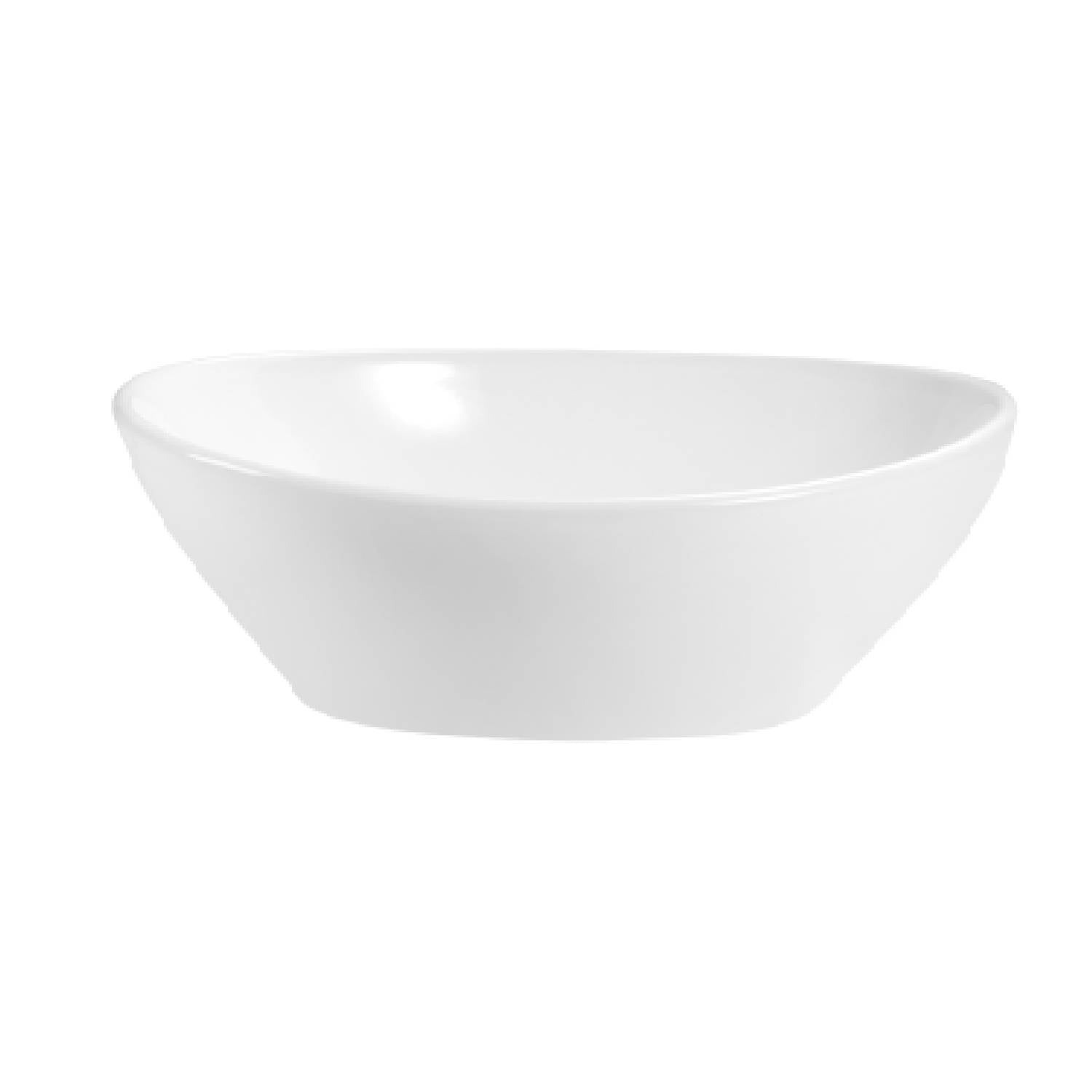 White Gemini Basin - Compact Size (405 x 335mm) for Modern Bathrooms