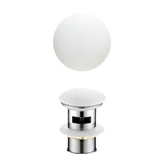 Hot Sale! Ceramic White Pop - Up Waste with Overflow
