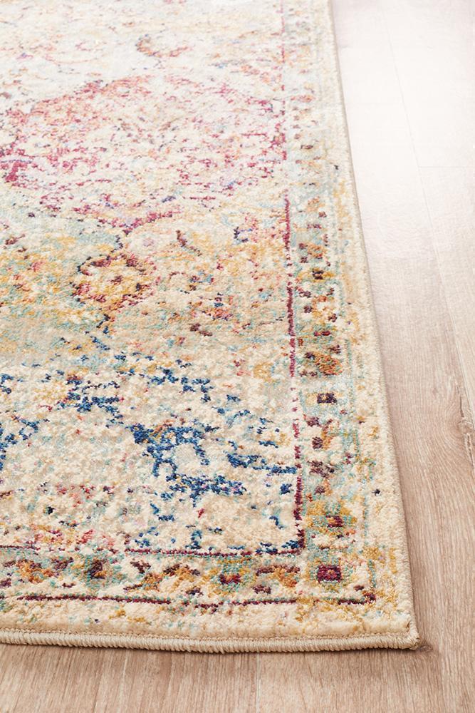 Hot Sale! Anastasia 259 Ivory Polypropylene Floor Rug with Whimsical Design