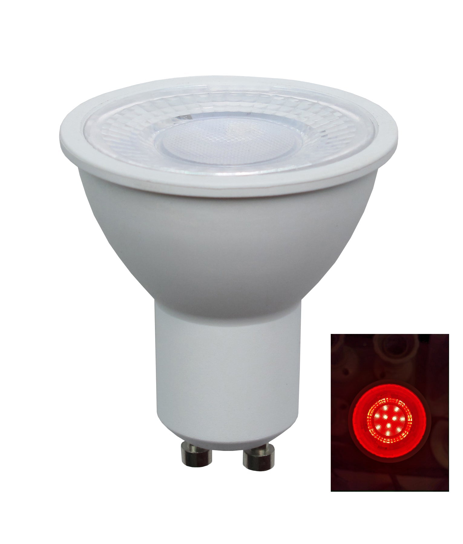 5W GU10 Colored LED Globes with 2-Year Warranty