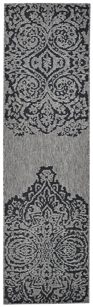 Affordable Alaska Runner Rug in Brown & Black