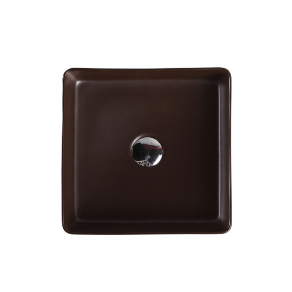 Hot Deal: ETNA Square Counter Top Basin in Cappuccino (360x360x110)