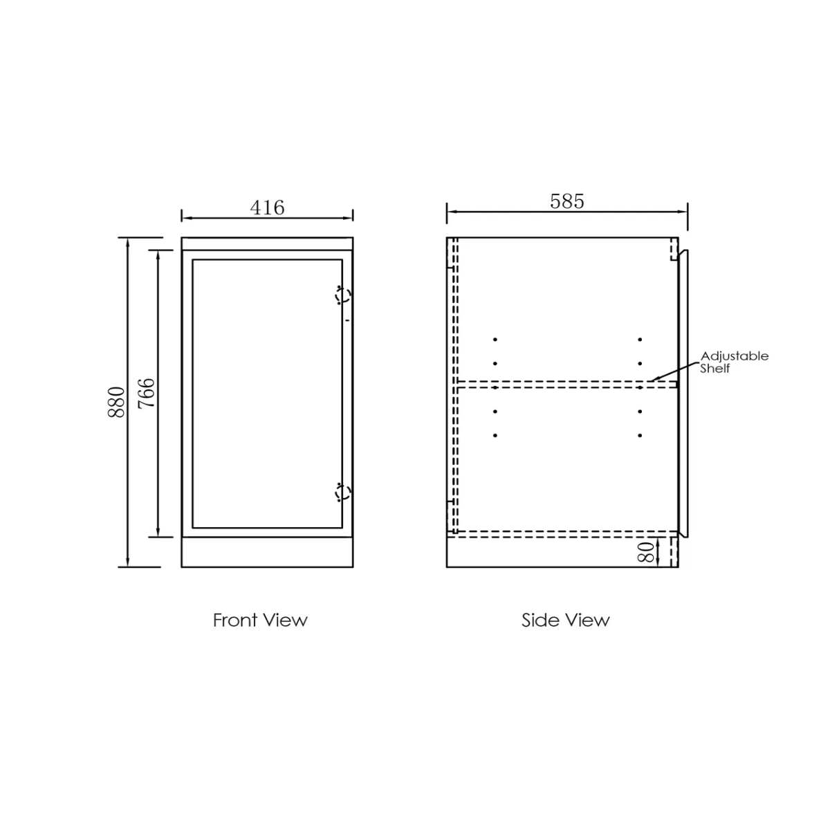 Hot Deal! Hampshire White Laundry Cabinet with Stone Top and Sink (1060x600x900mm)