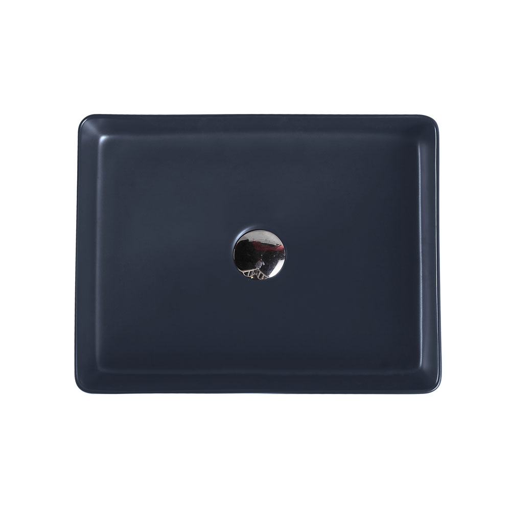 Nero Grey ETNA Rectangle Counter Top Basin (470x360x110)