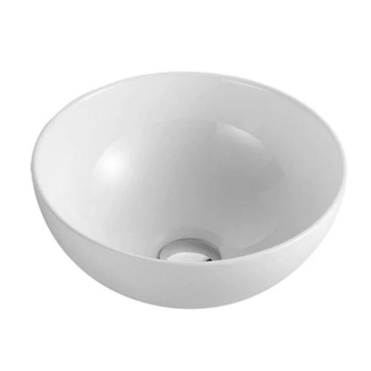 POSEIDON Round Ultra Slim White Ceramic Basin (325x325x140)