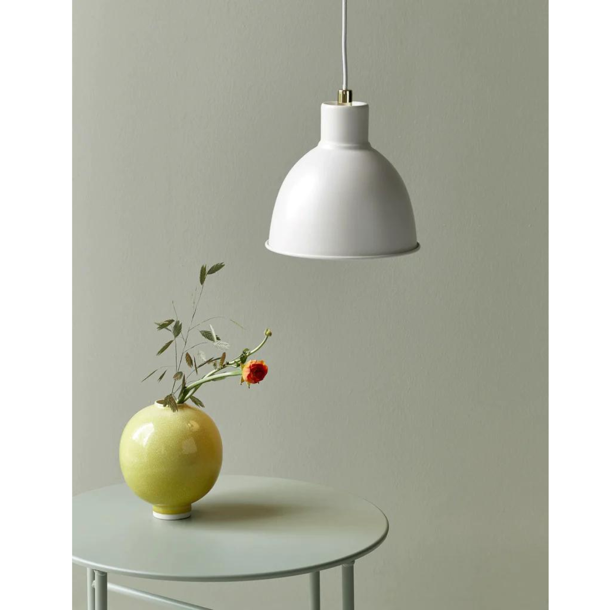 Stylish White Pop Rough Pendant Light with Industrial Charm