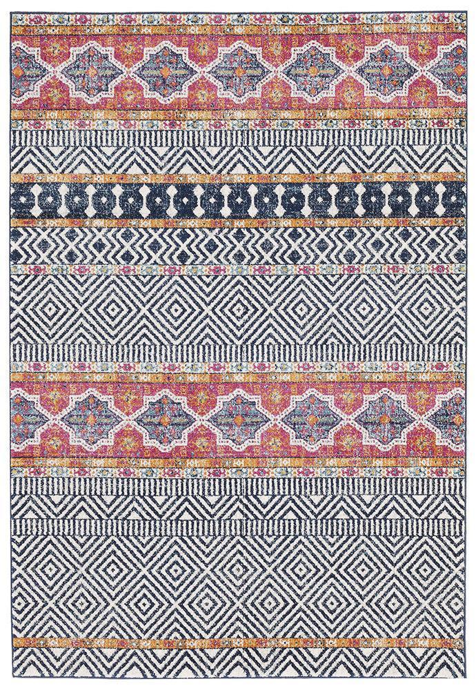 Oasis Sabrina Multi Tribal Power Loomed Polypropylene Rug - Great Selection for Your Home Decor