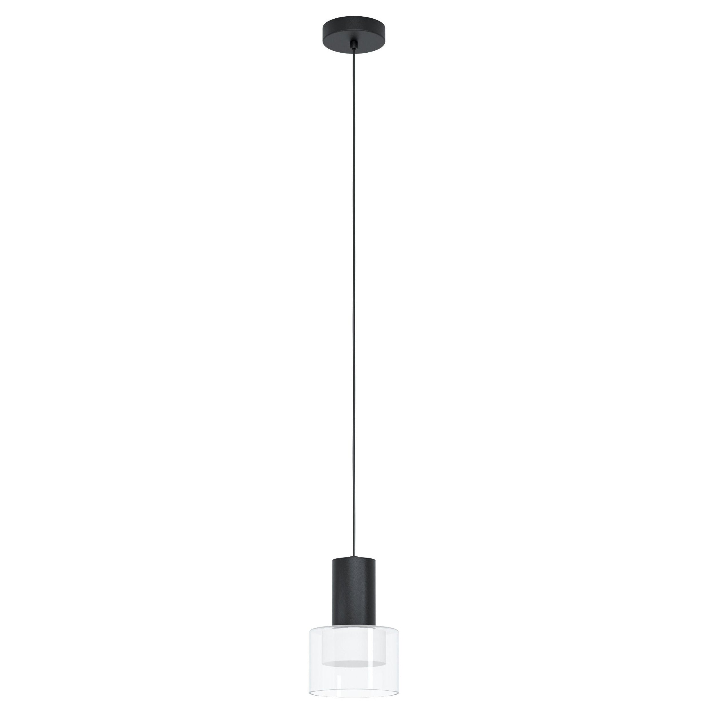 Stylish MOLINEROS Dimmable Tri - Colour Pendant Light with Double Shades