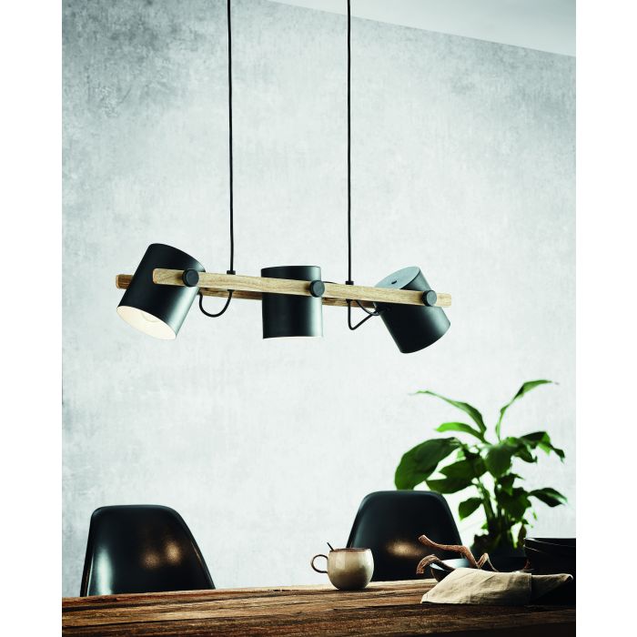HORNWOOD Black Creme Pendant Light - Exclusive Offer
