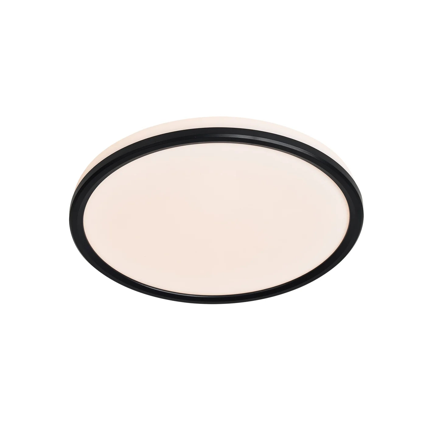 Nordlux Liva Smart Round Ceiling Light in Elegant Black