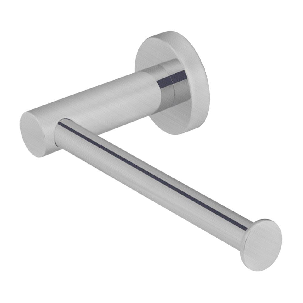 Hot Sale! LUCID PIN Round Toilet Paper Roll Holder in Brushed Nickel Finish