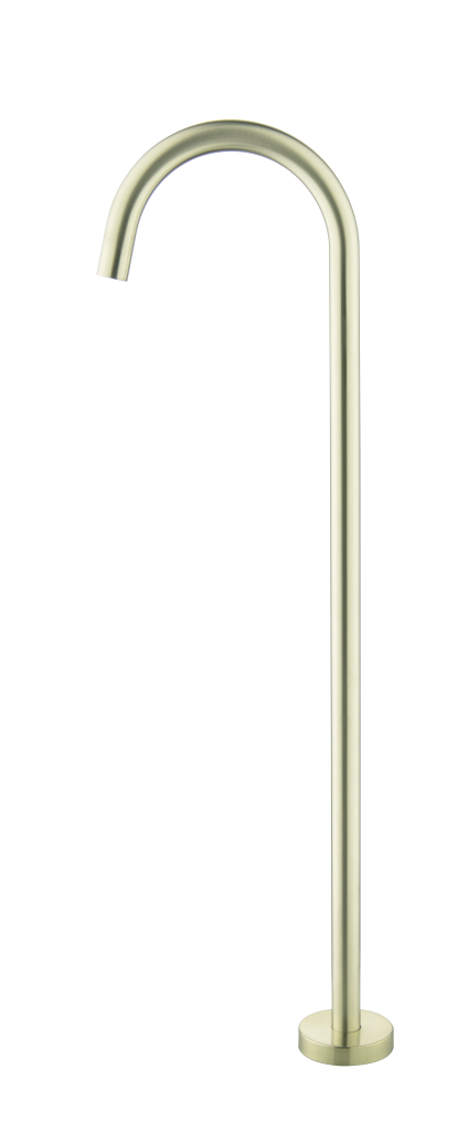 French Gold Mica Freestanding Modern Bath Spout for Bathroom Upgrade