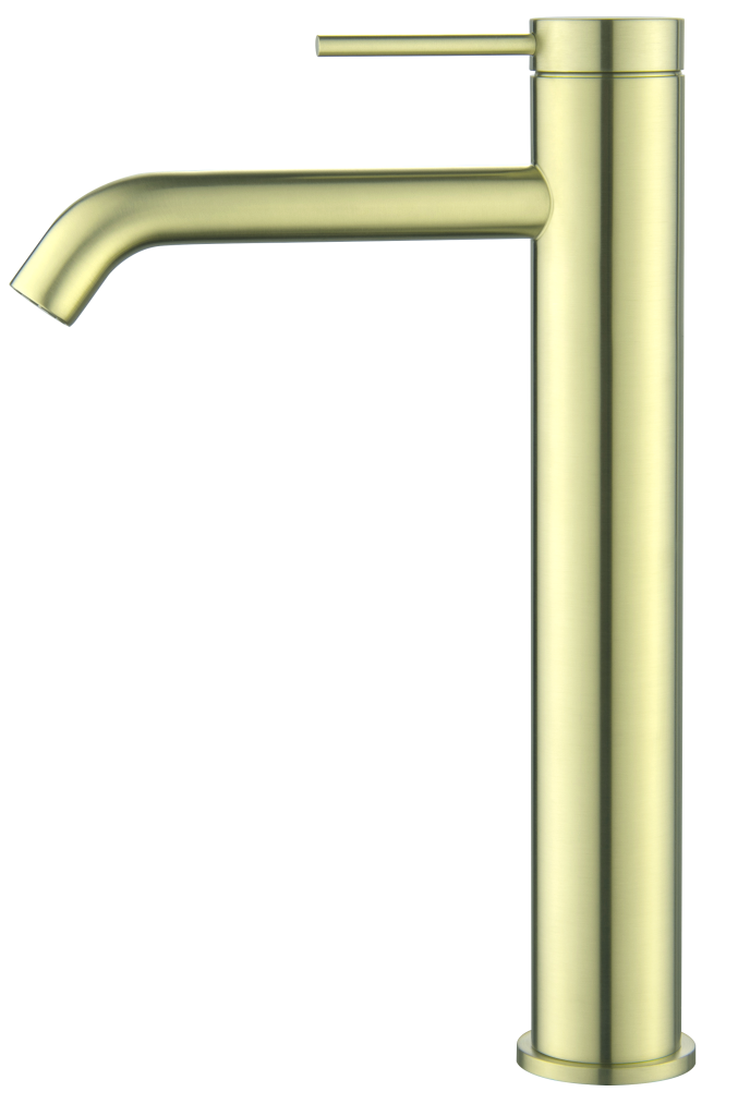 French Gold Mica Tall Bathroom Basin Mixer - A Luxury and Functional Choice