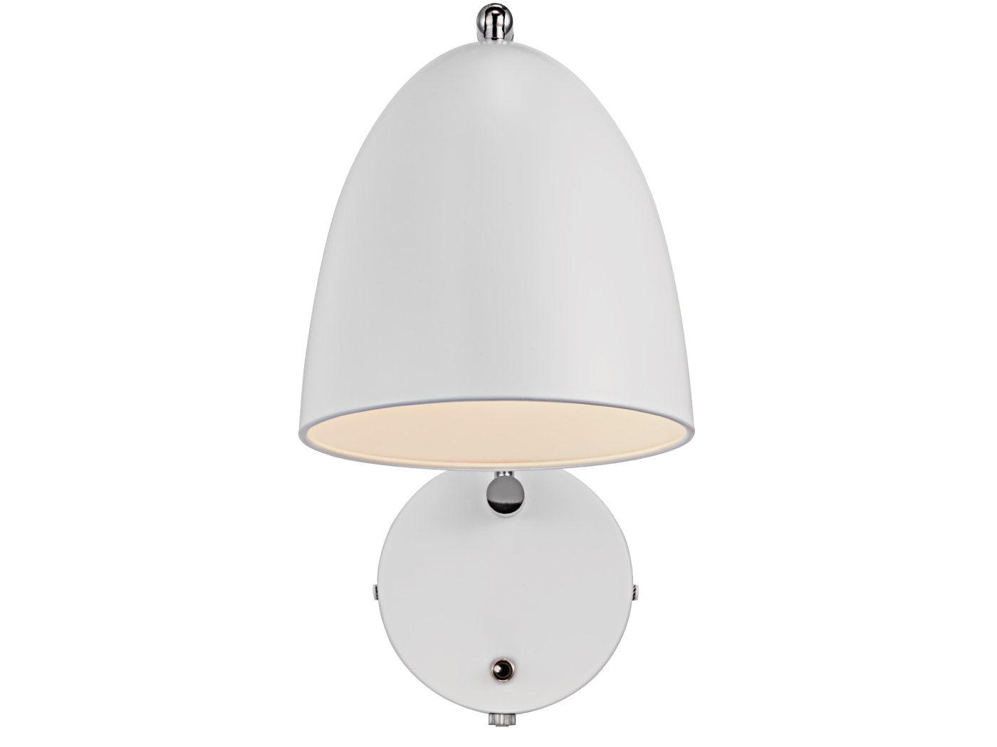 Stylish White Alexander 16 Wall Light with Decorative Design