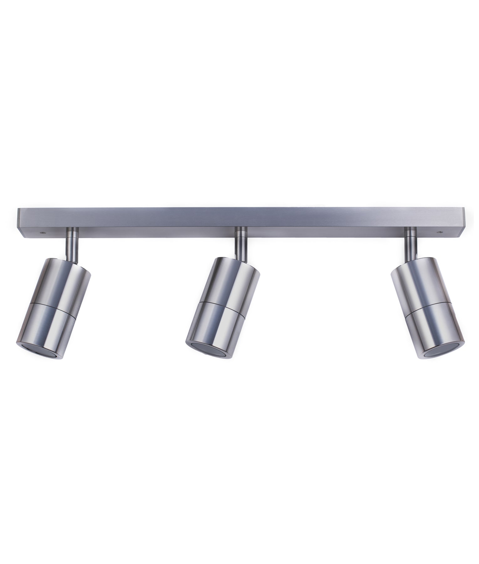 Titanium GU10 Exterior Adjustable Head Bar Lights with IP44 Rating