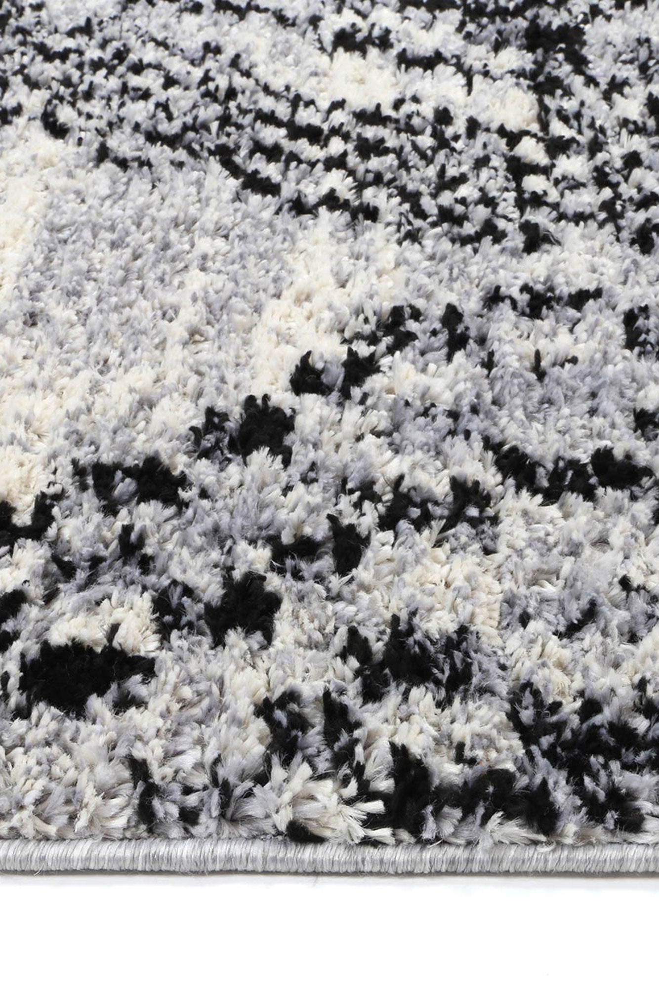 Hot! Myk Grey Boho Diamond Polypropylene Rug