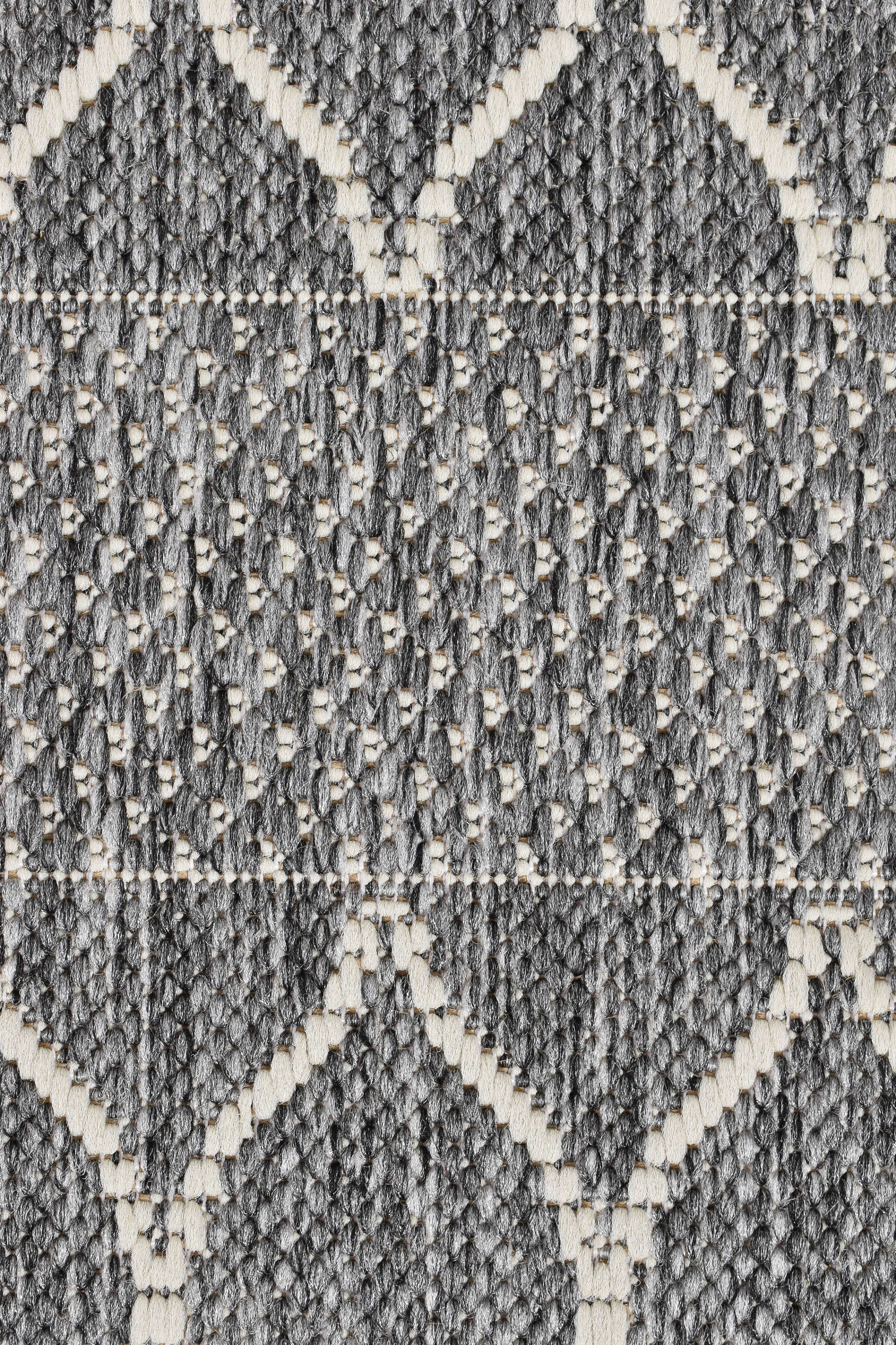 Affordable and Durable Alaska Grey Machine - Made Polypropylene Rug for Indoors and Outdoors