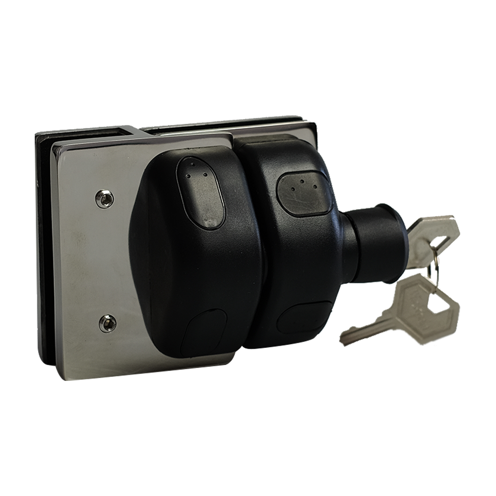Hot Sale! 180° Glass-to-Glass Pool Latch with Lock Kit for Enhanced Safety