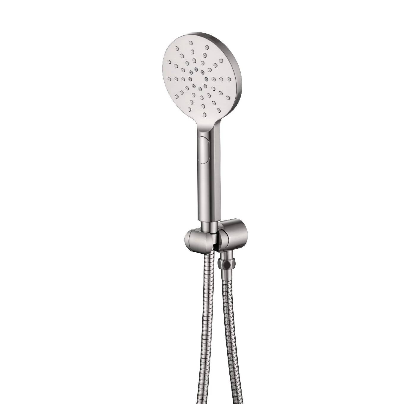 Brushed Nickel Mica Wide Hand Shower - Upgrade Your Shower Now!