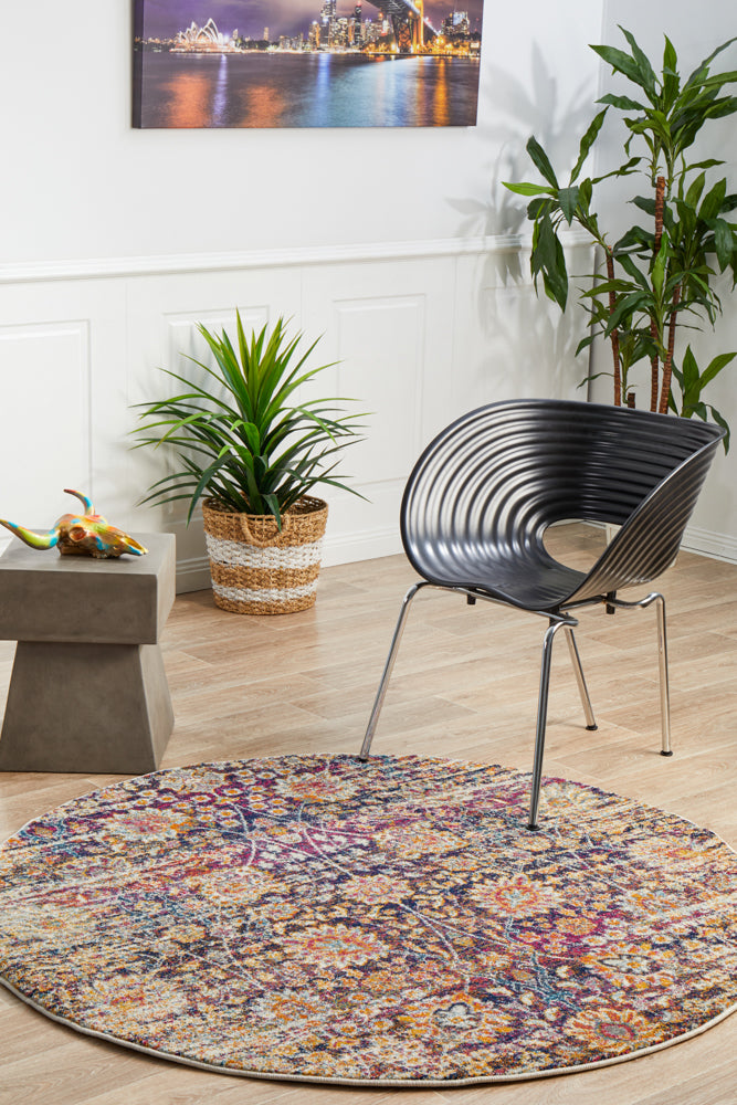 Mirage Zolan Transitional Multi - Round Rug: A Timeless Aussie Design