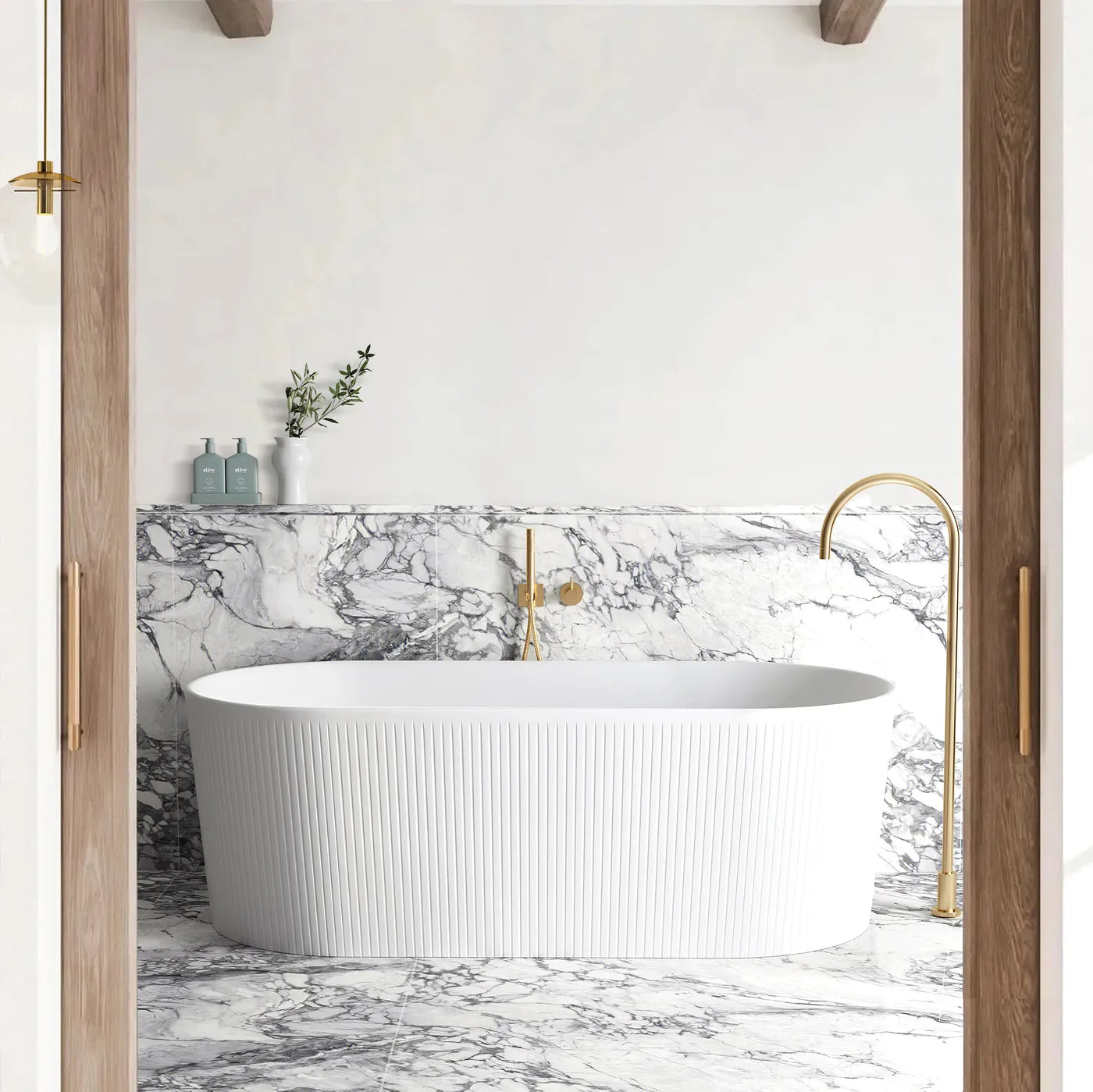 Hot Sale! NOOSA Freestanding Bathtub in 1700mm/1500mm Size for Modern Bathrooms